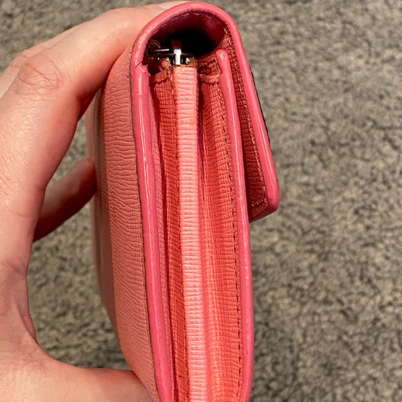 Authentic Fendi Monster Bag Bugs Pink Wallet - Picture 3 of 7